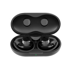 Open Ear Headphones Bluetooth 5.3 Wireless Earbuds with Dual 16.5mm Dynamic Drivers, Sport Air Conduction Earbuds for Android & iPhone, 15Hrs Playtime for Running, Walking and Workouts-Black