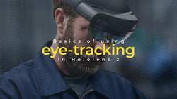 Can you elaborate on the hand and eye tracking improvements in HoloLens 2?